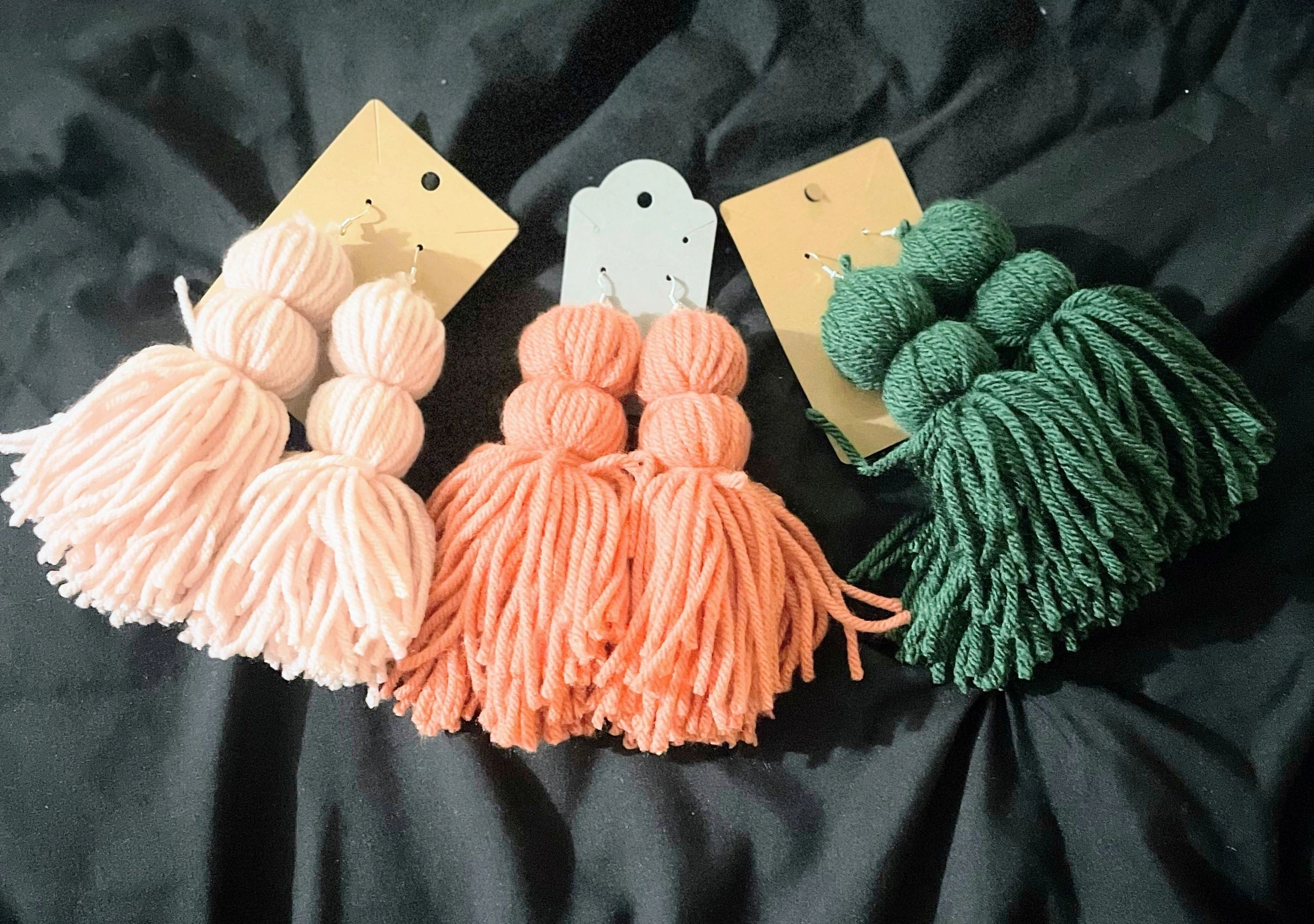 Tassel earrings accessories