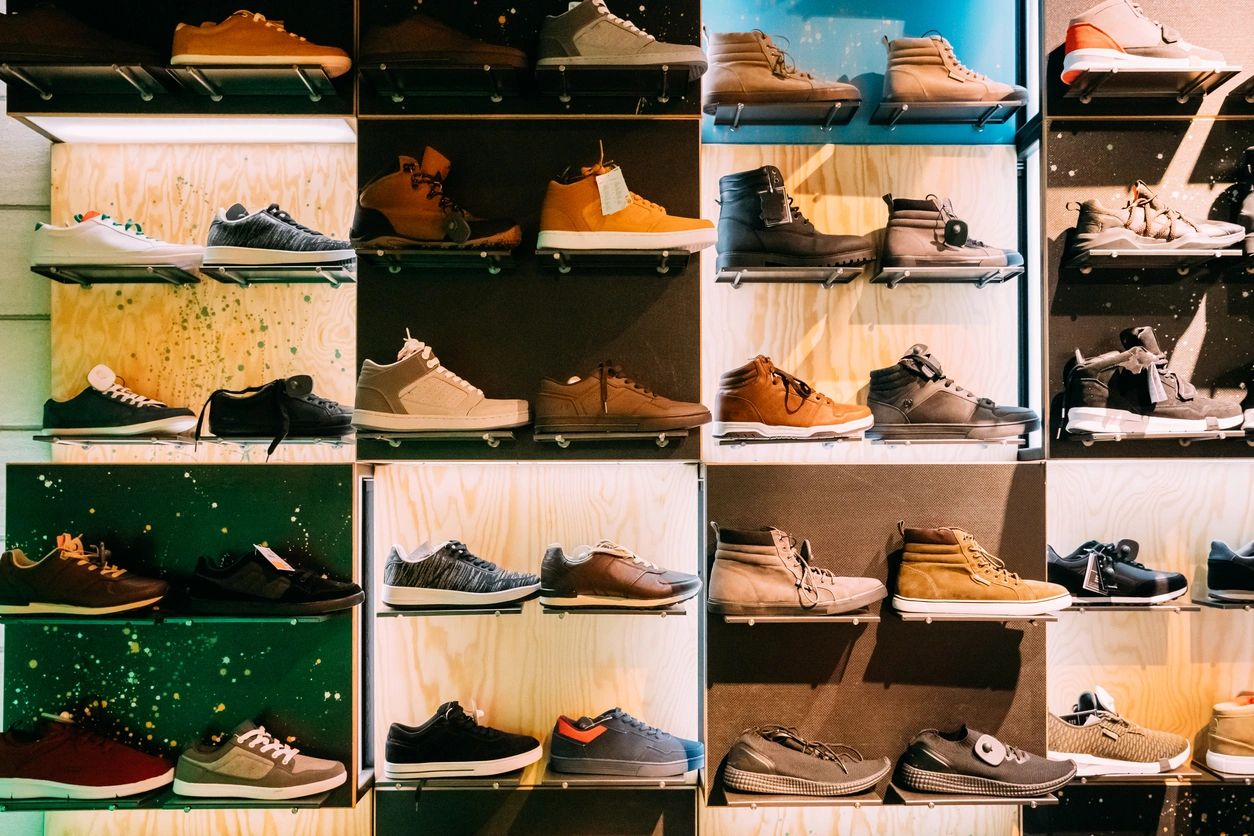 Shoe store display